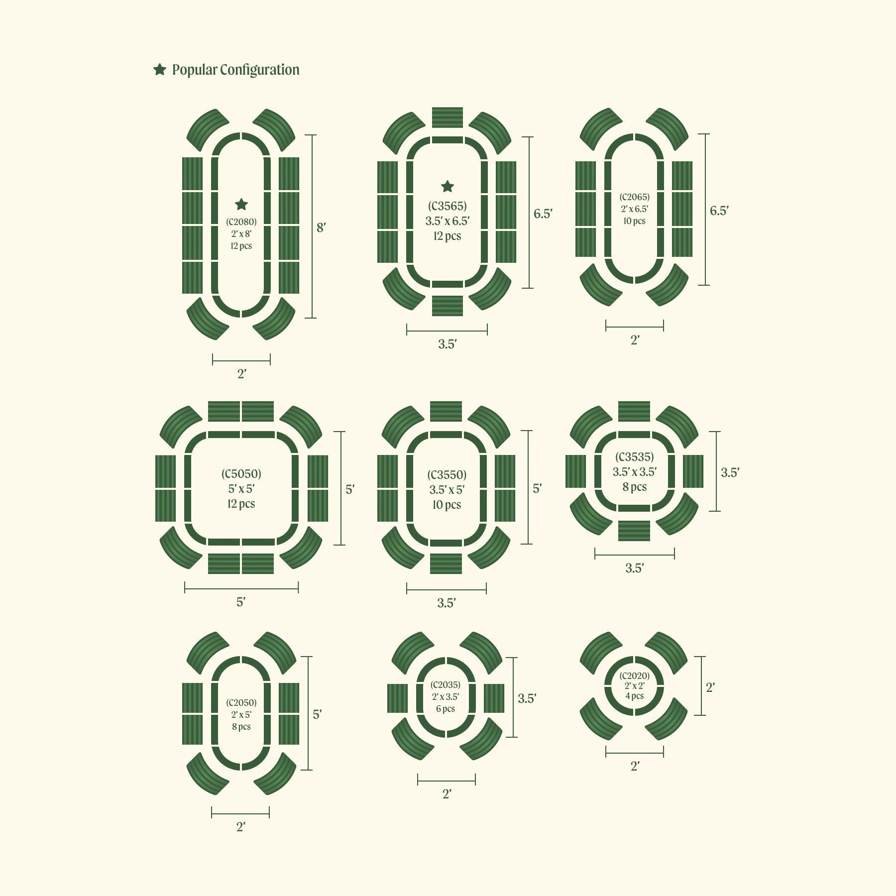 11" Tall 9 In 1 Large Modular Metal Raised Garden Bed Kit - Team Grow