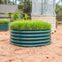 17" Tall 42" Wide Round Metal Raised Garden Bed Kit - Team Grow