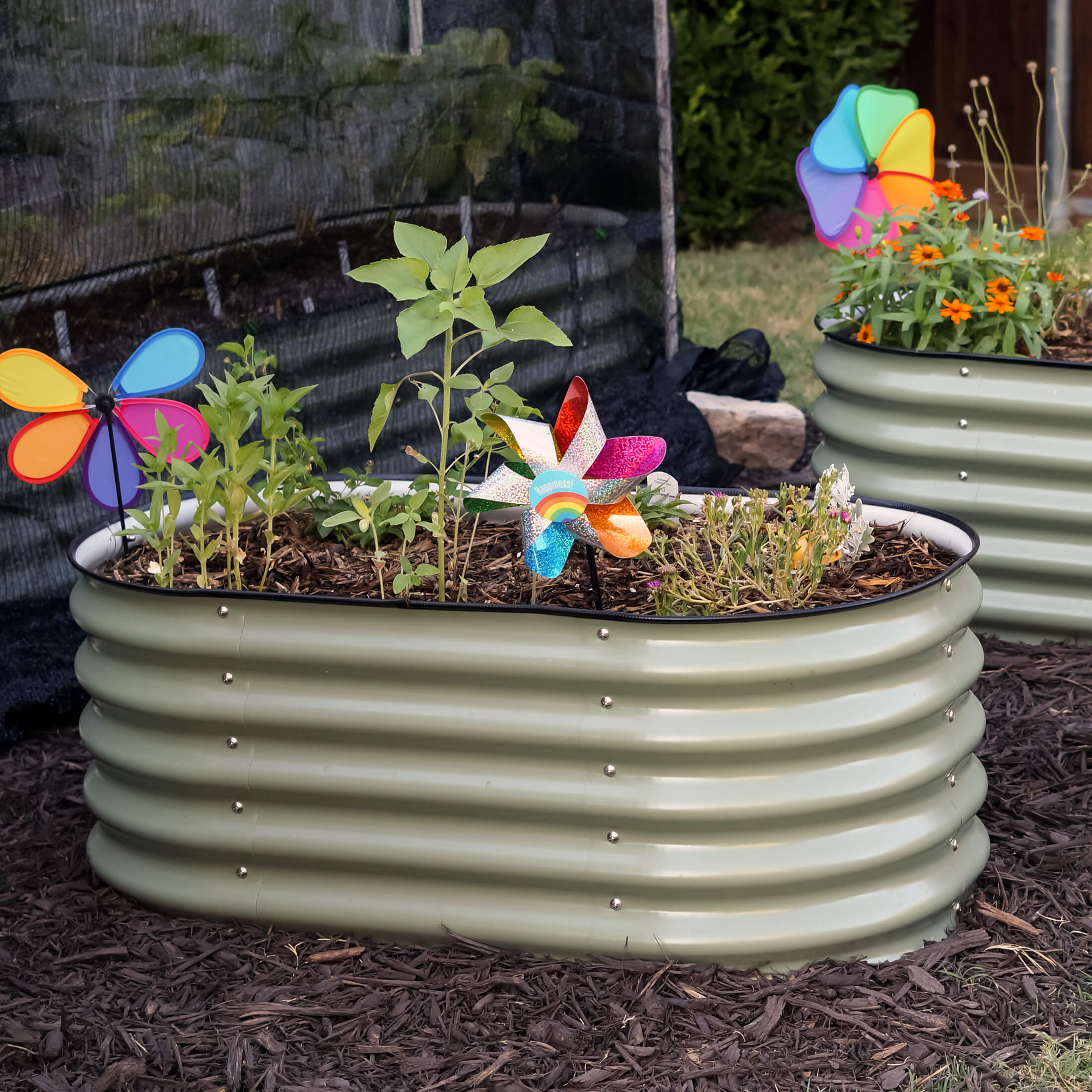 17" Tall Kids First Garden Bed 42" x 24" - Team Grow