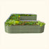 17" Tall U-Shaped Raised Garden Bed Kit - Large Size