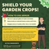 How To Use Armor To Protect Your Garden Crops From Sun Stress and Insect Pests