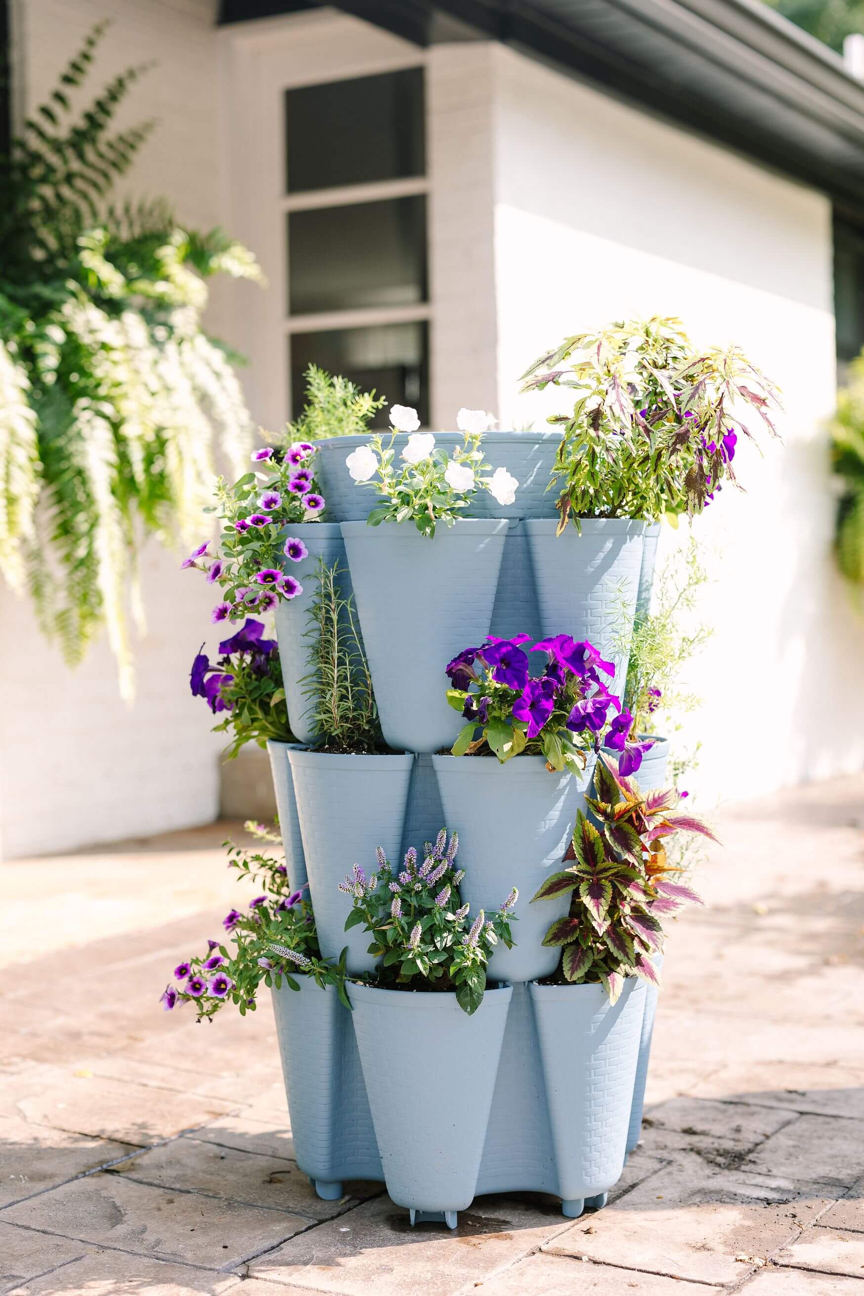 3 pot planter 3 Tier GreenStalk Garden Original Vertical Planter