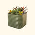 32" Extra Tall 4 In 1 Small Modular Metal Raised Garden Bed Kit - Team Grow