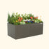 32" Extra Tall Modern 42" x 83" Metal Raised Garden Bed - Team Grow
