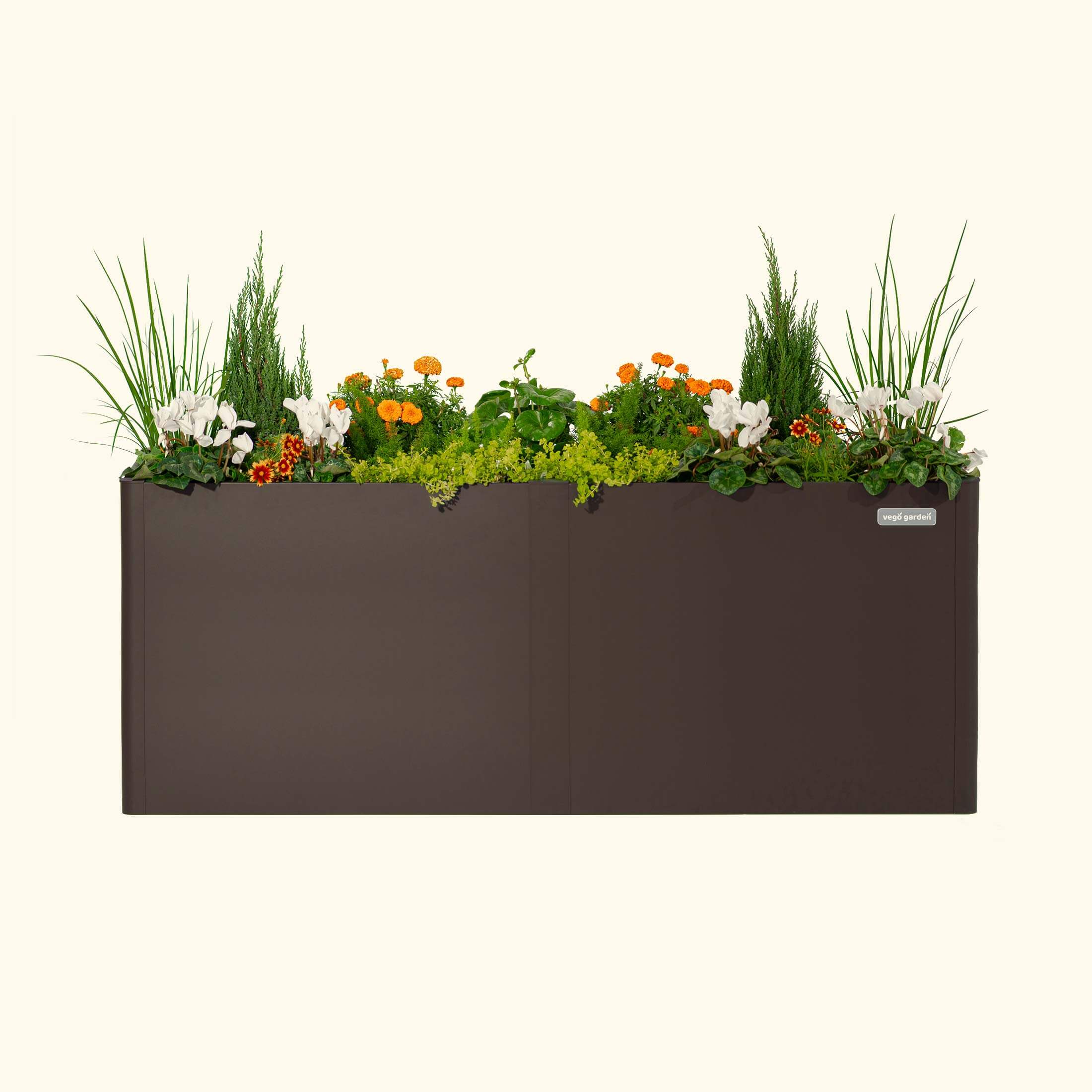 32" Extra Tall Modern 42" x 83" Metal Raised Garden Bed - Team Grow