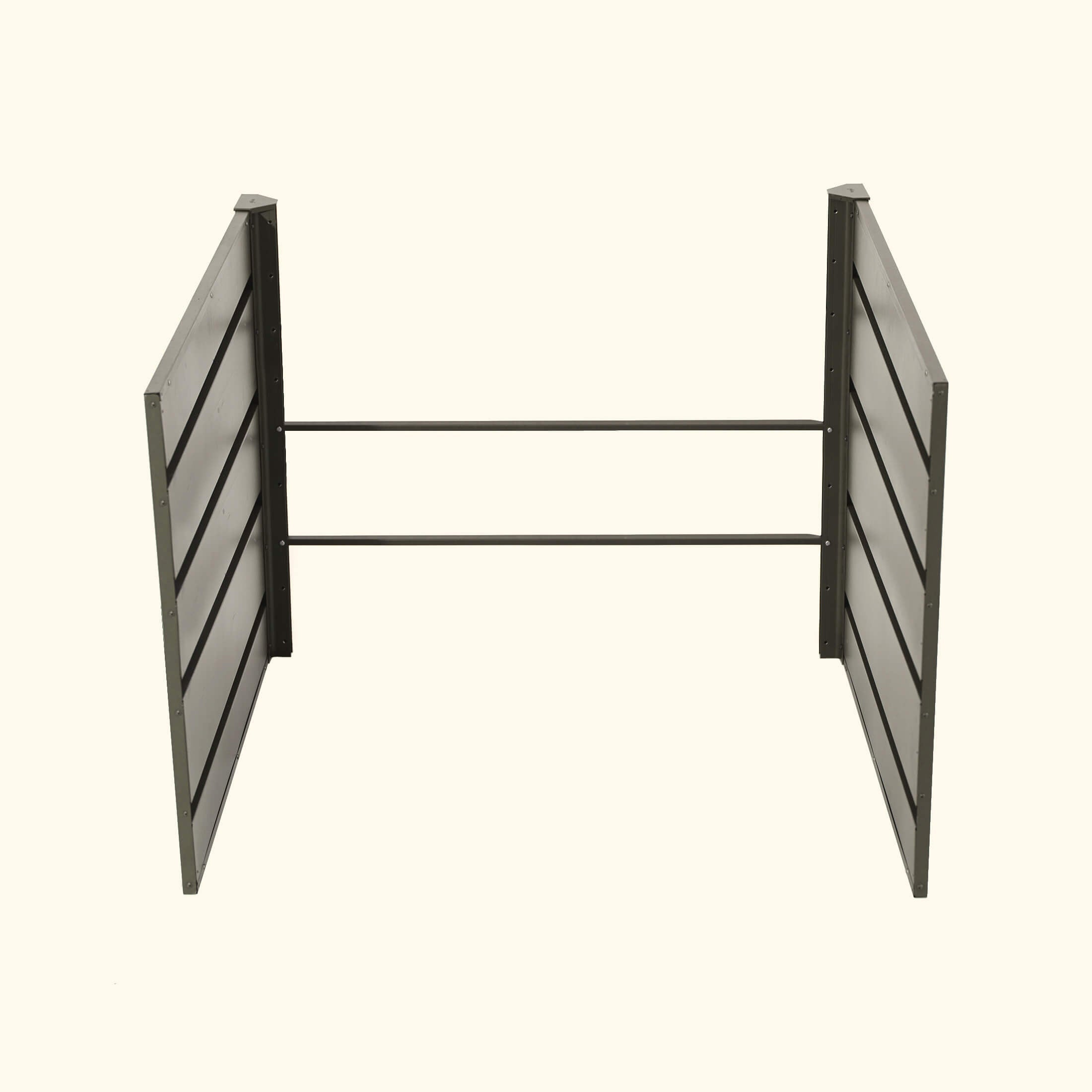32" Extra Tall Modern Garden Bed Extension Kit 41"Long - Team Grow