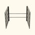 32" Extra Tall Modern Garden Bed Extension Kit 41"Long - Team Grow