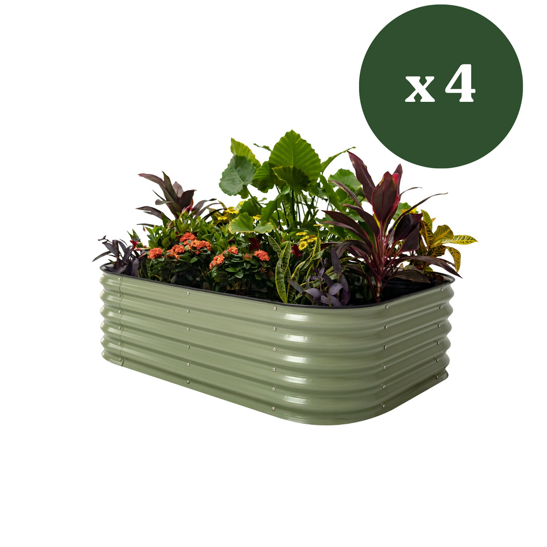 4 Medium Garden Bed Kits Bundle