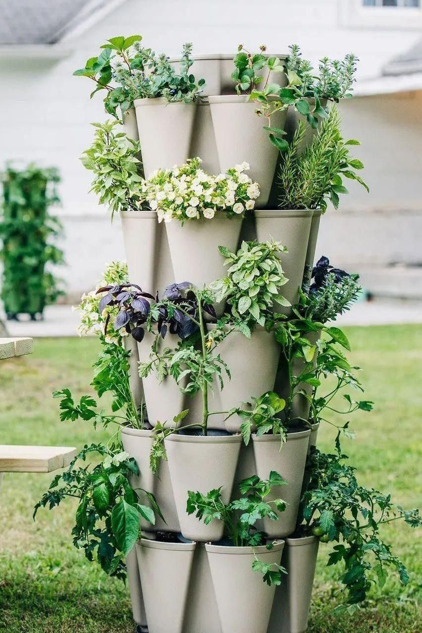 ask this old house vertical planter 5 Tier GreenStalk Garden Original Vertical Planter