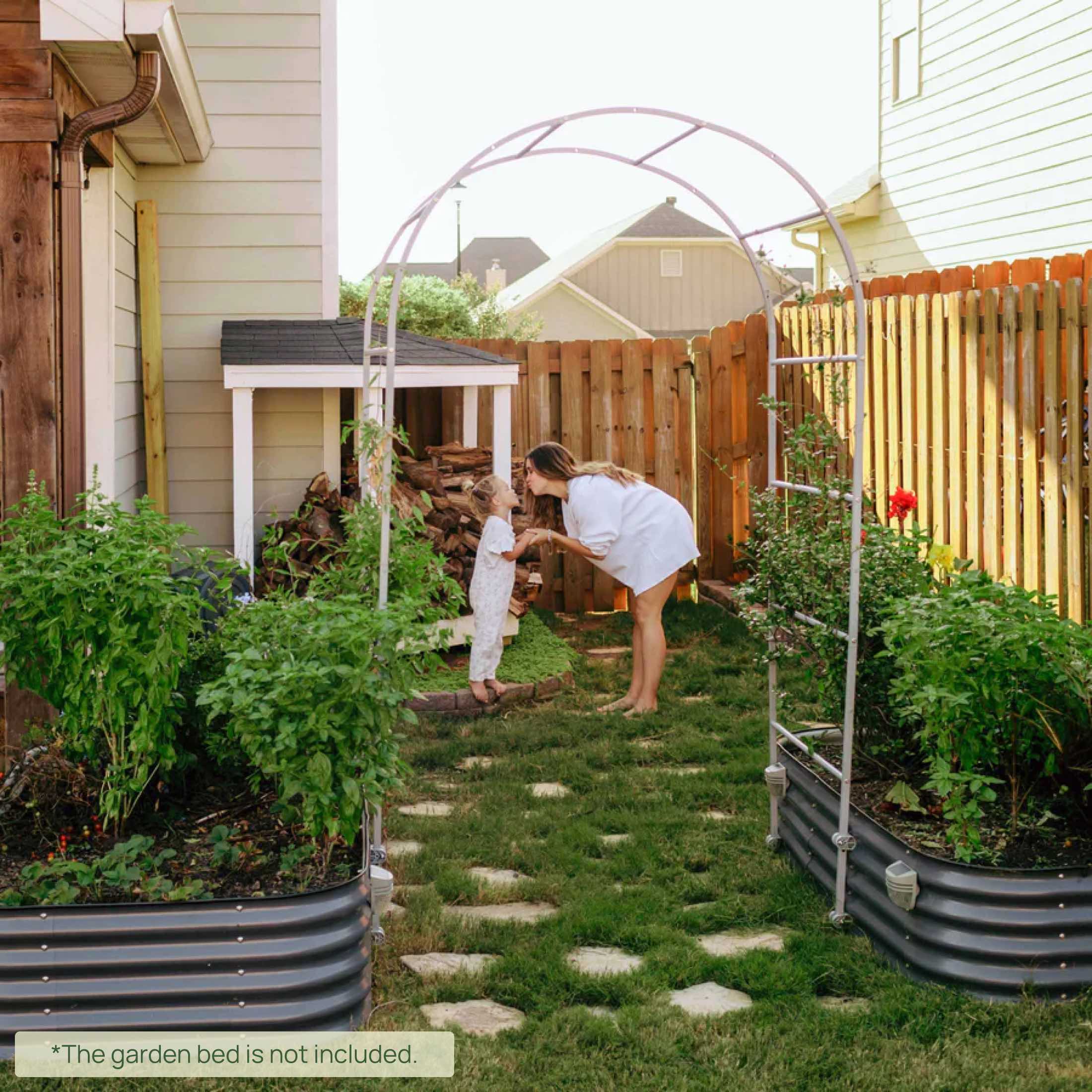 Arched Trellis System