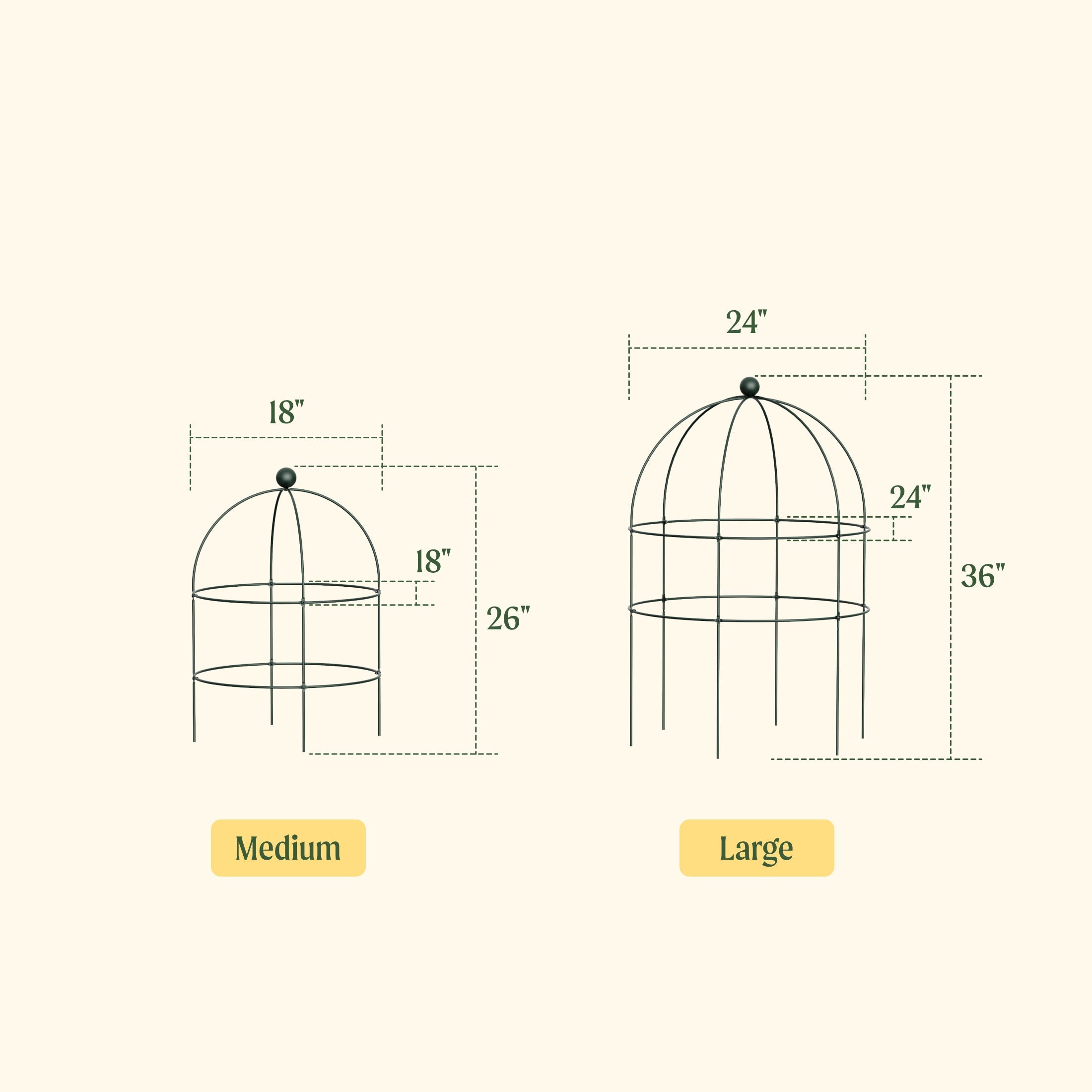 Birdcage Trellis - 2 Pack