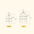 Birdcage Trellis - 2 Pack