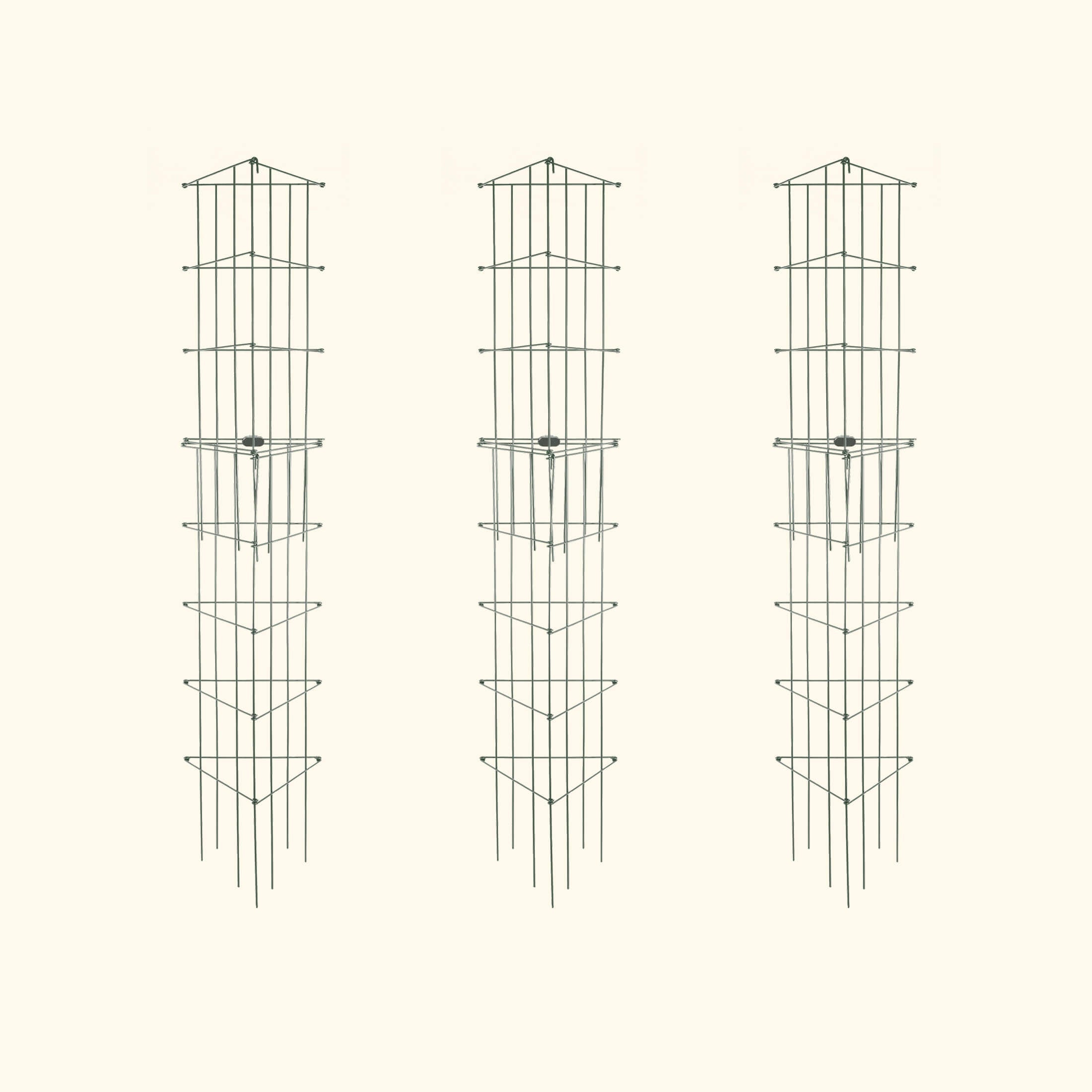 FlexGrow 3-Panel Tomato Cage - 14.5" Triangle