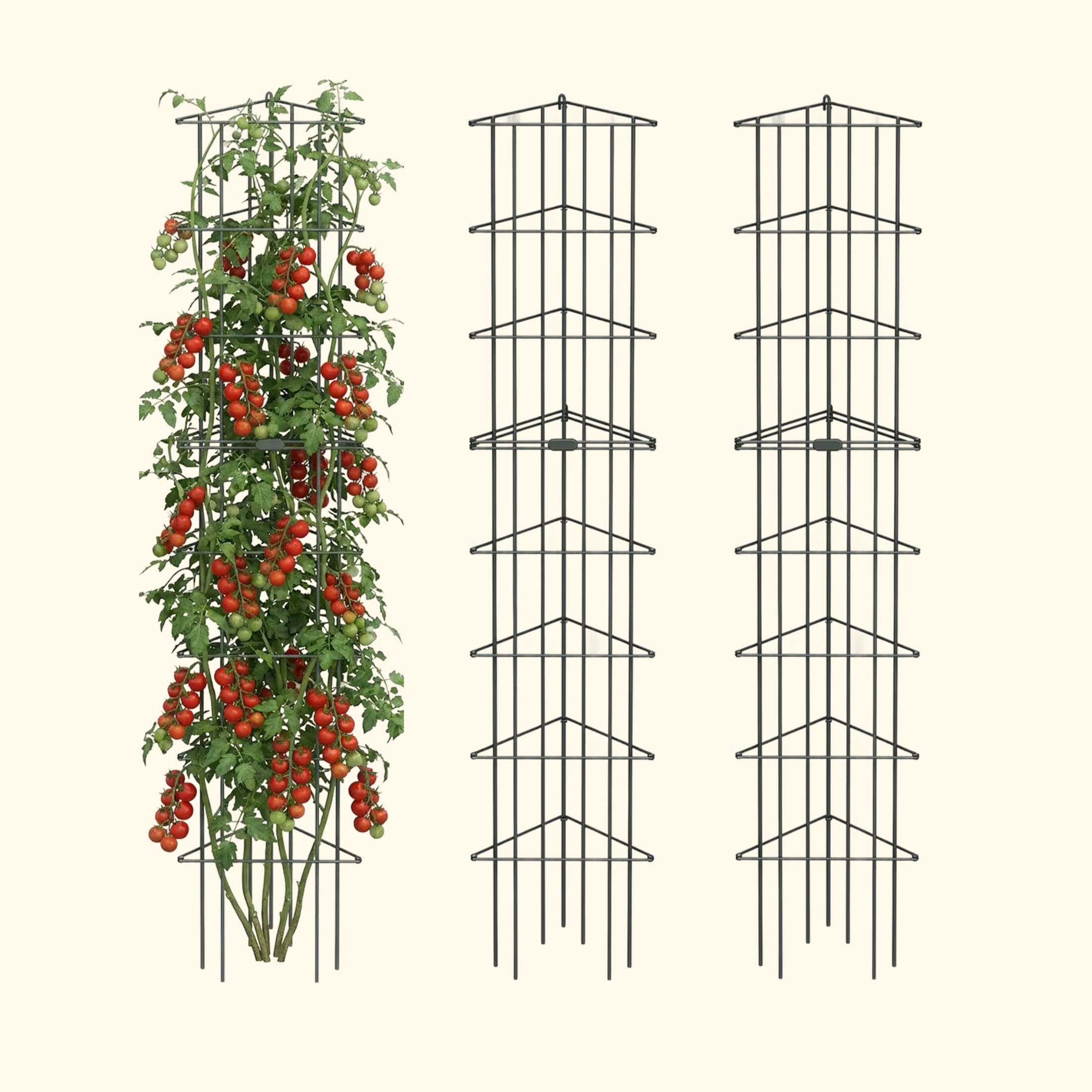 FlexGrow 3-Panel Tomato Cage - 14.5" Triangle