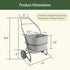 FlexTrug™ 12-Gallon Utility Cart