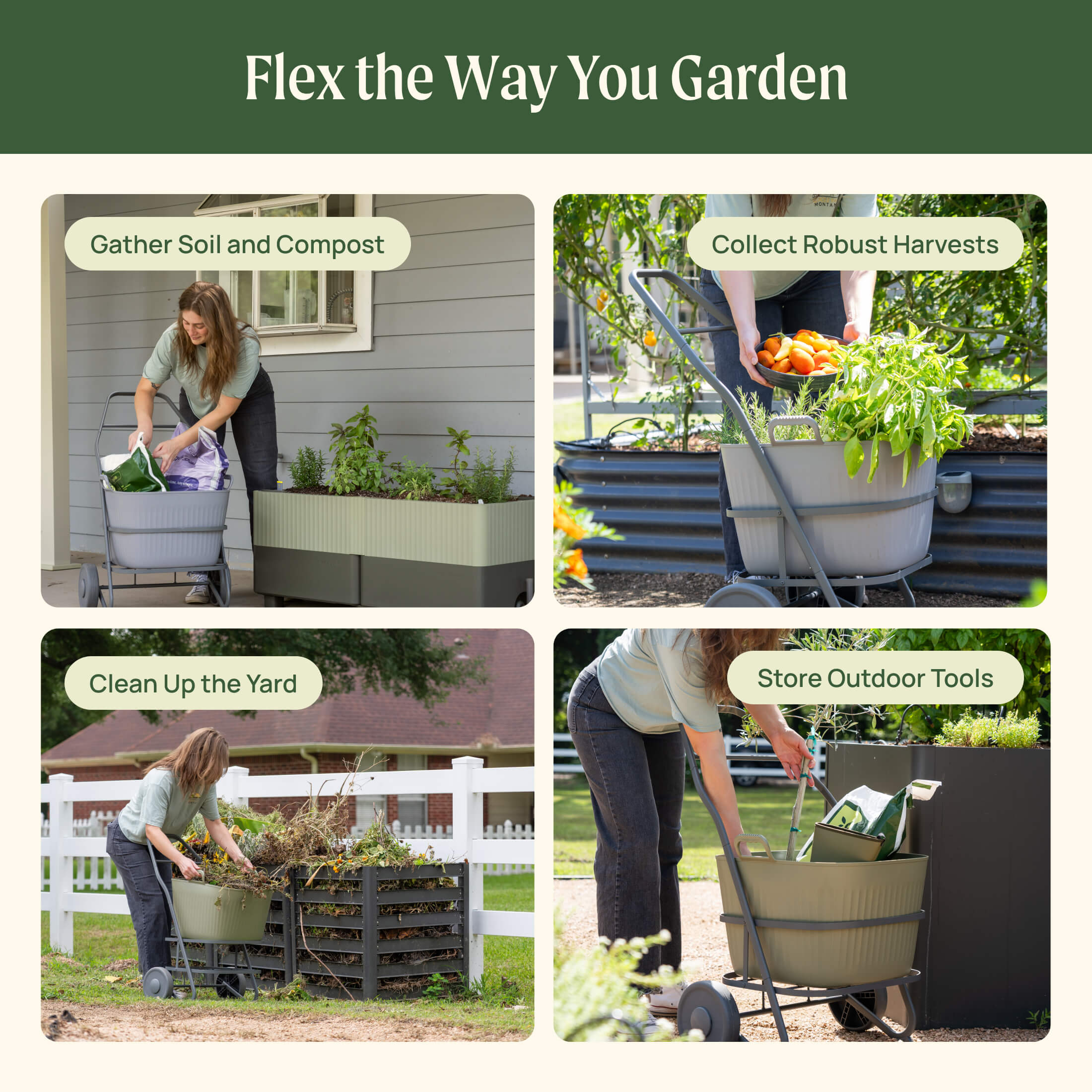 FlexTrug™ 12-Gallon Utility Cart
