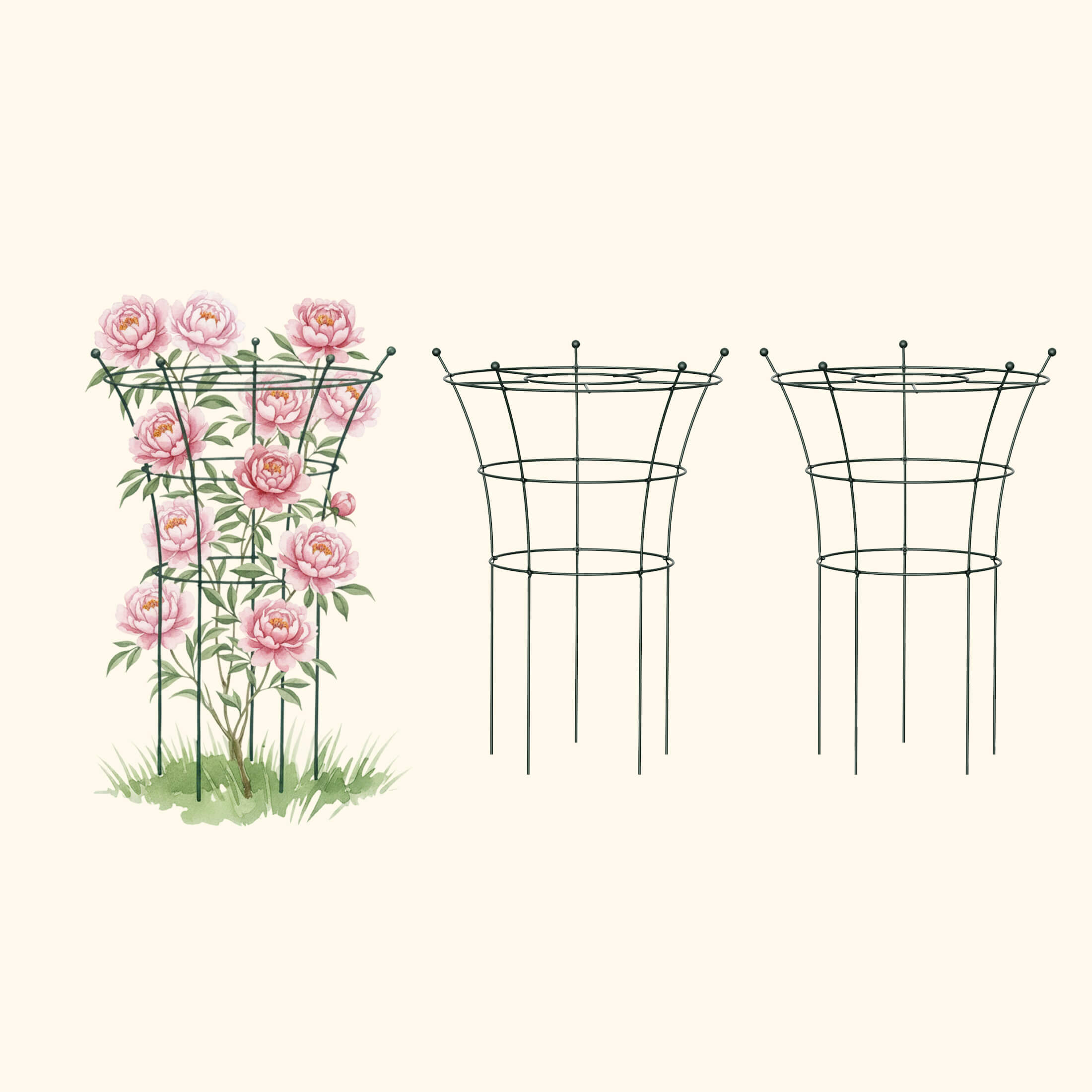 Flower Cage Trumpet - 2 Pack