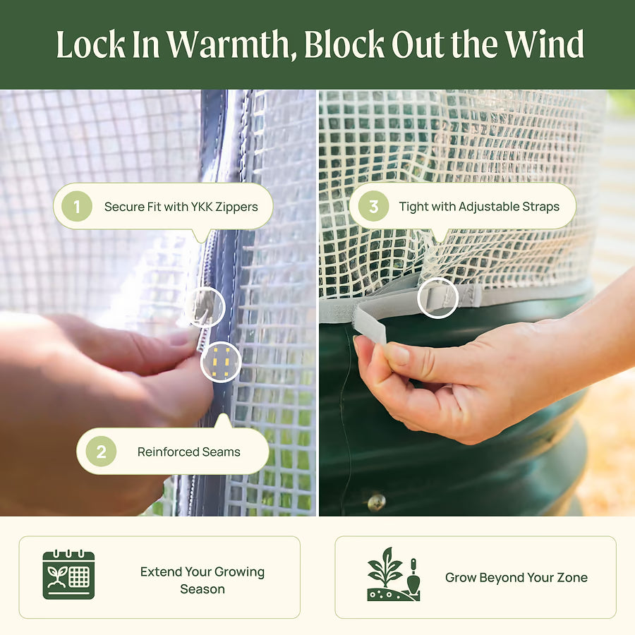 Frost Greenhouse Cover System