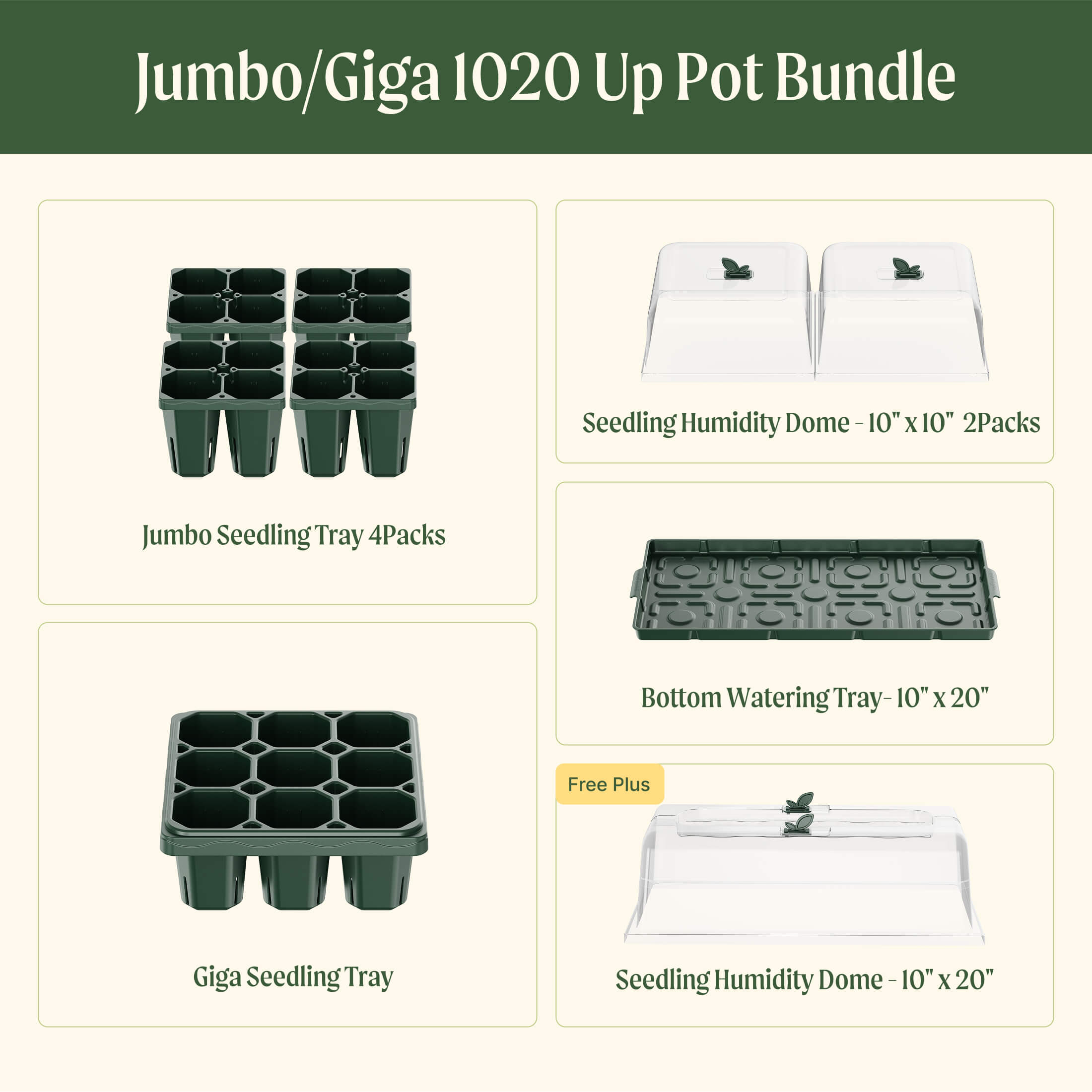 Jumbo/Giga 1020 Up Pot Bundle