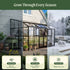 Lean-To Greenhouse - 8.5' x 12.5'