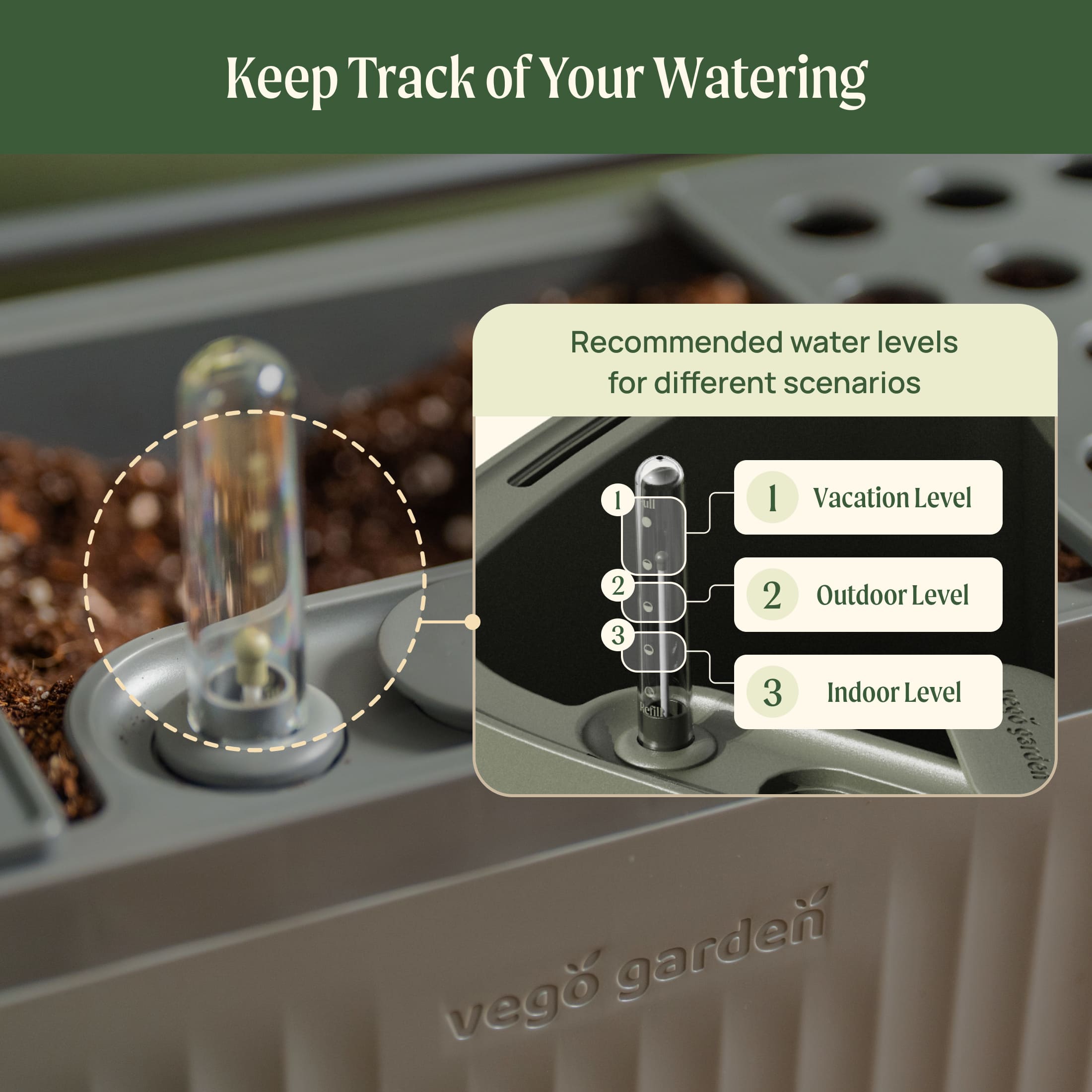 EZ Self-Watering Herb Planter with Trellis Gen 2