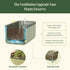 EZ Self-Watering Herb Planter with Trellis Gen 2