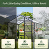 Vego Junior Victorian Greenhouse - 8.0ft Wide