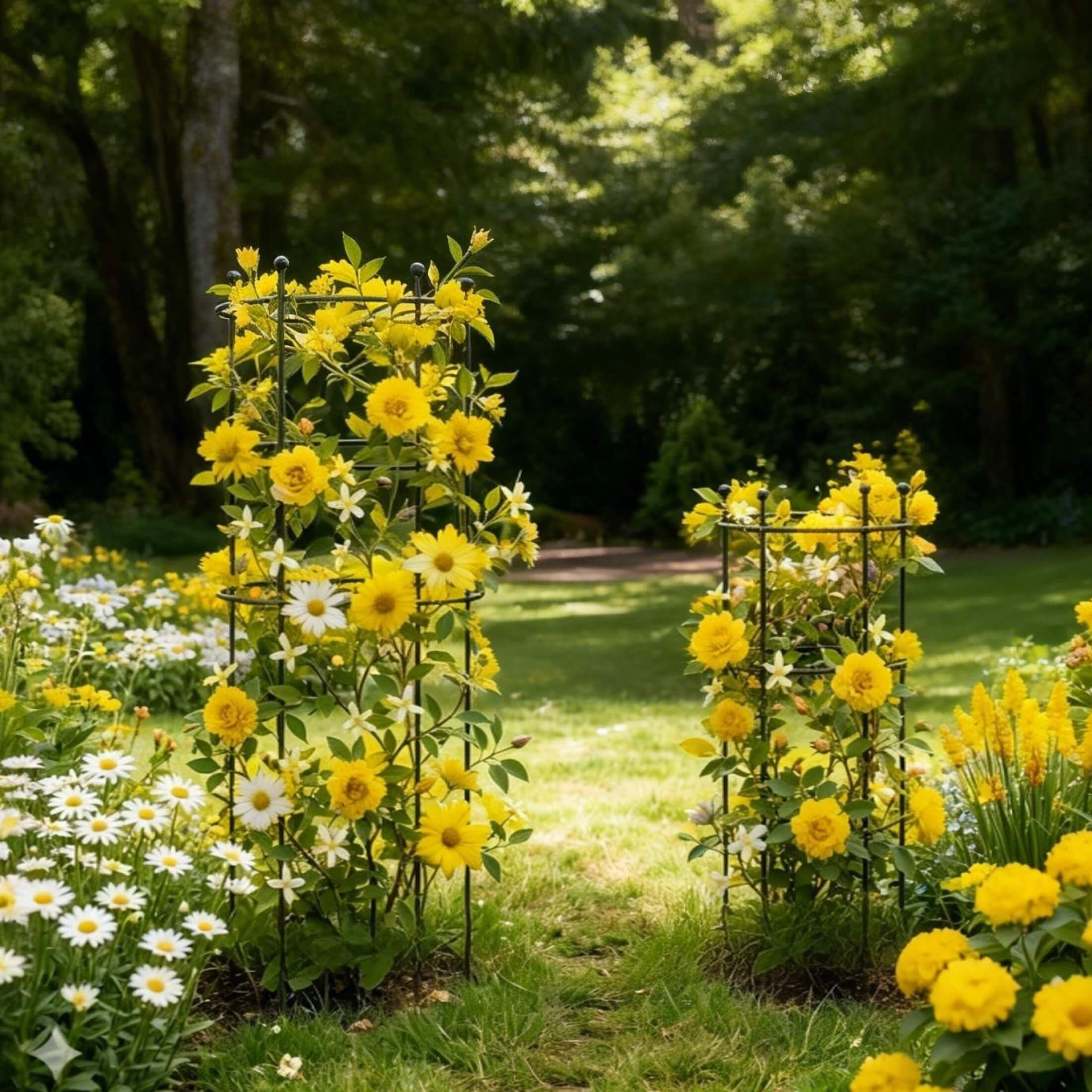 Flower Cage Round - 2 Pack