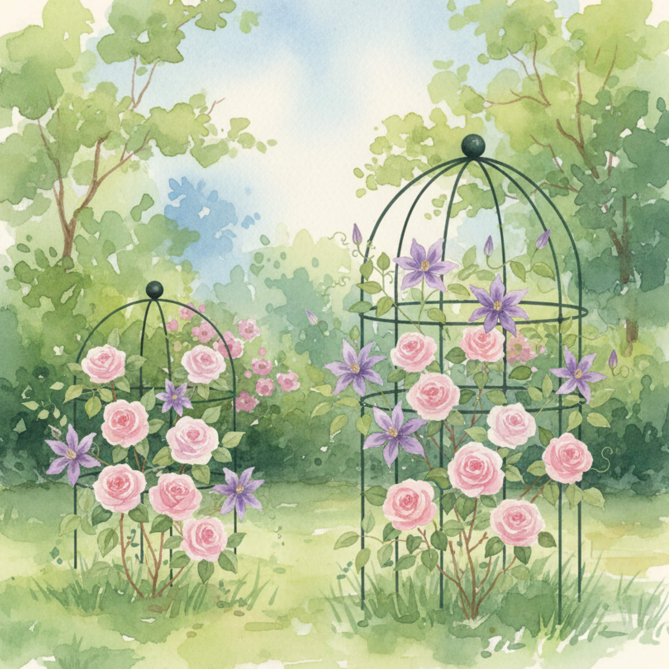 Birdcage Trellis - 2 Pack