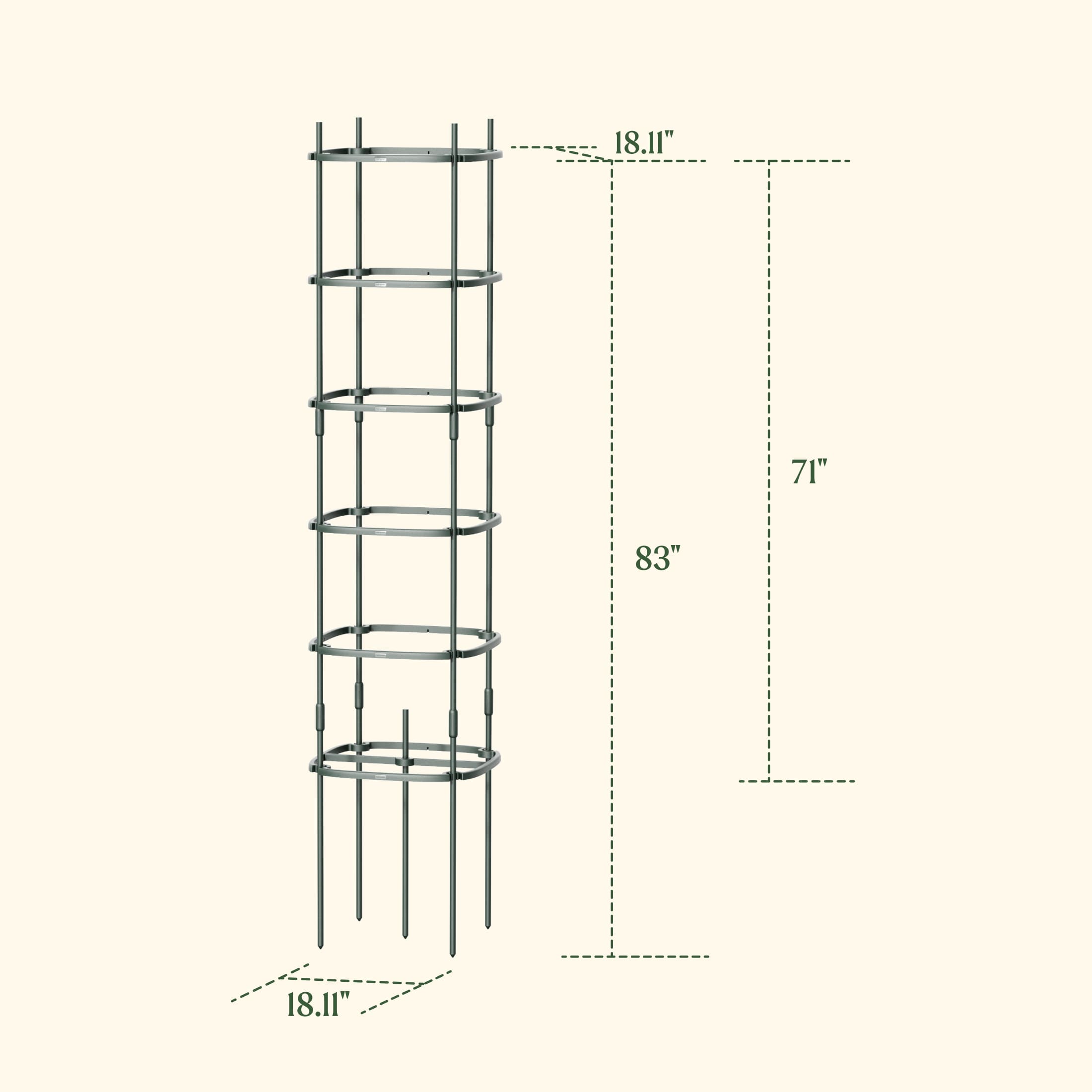MaxGrow Tomato Tower 6 Tier - 3 Pack
