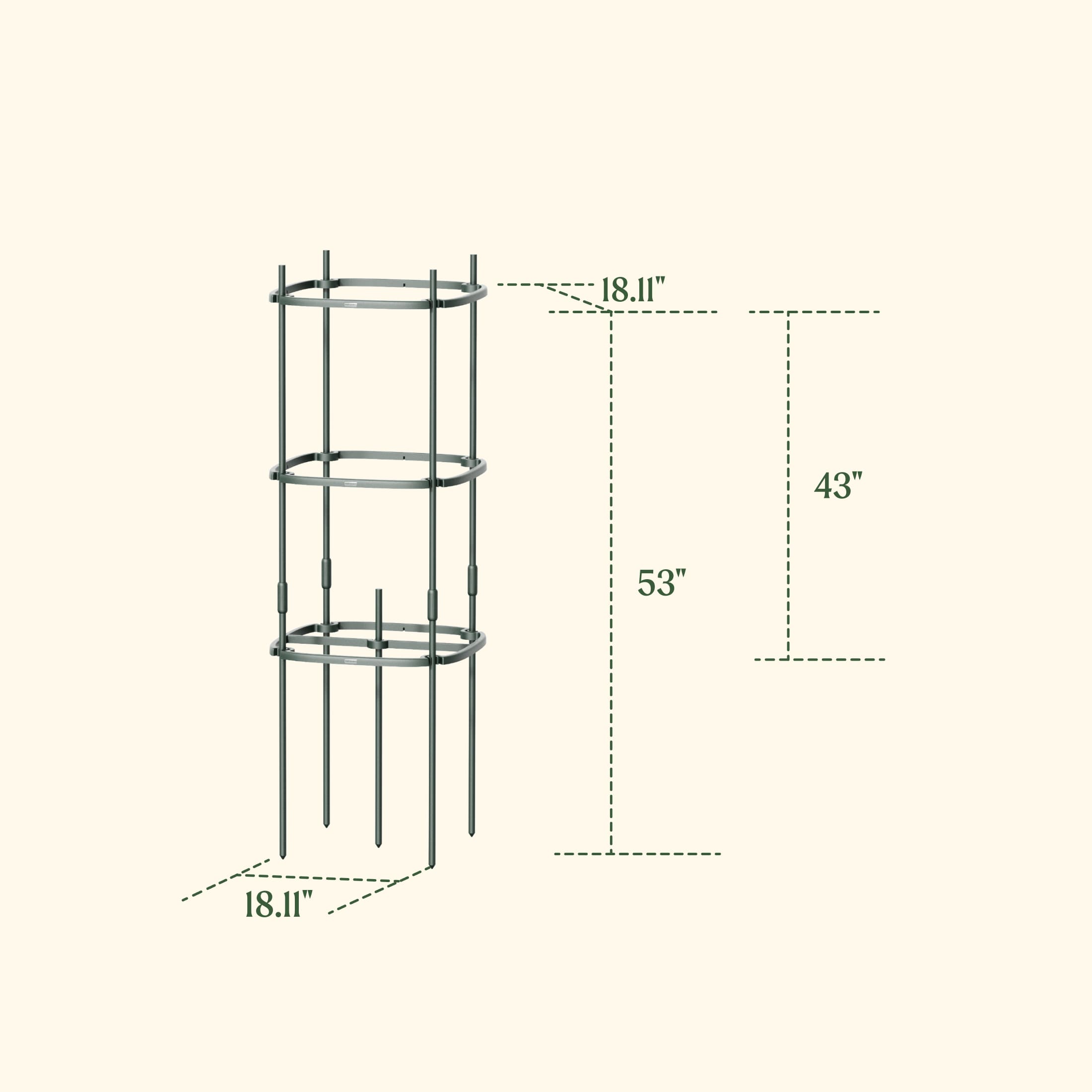 MaxGrow Tomato Tower 3 Tier - 3 Pack