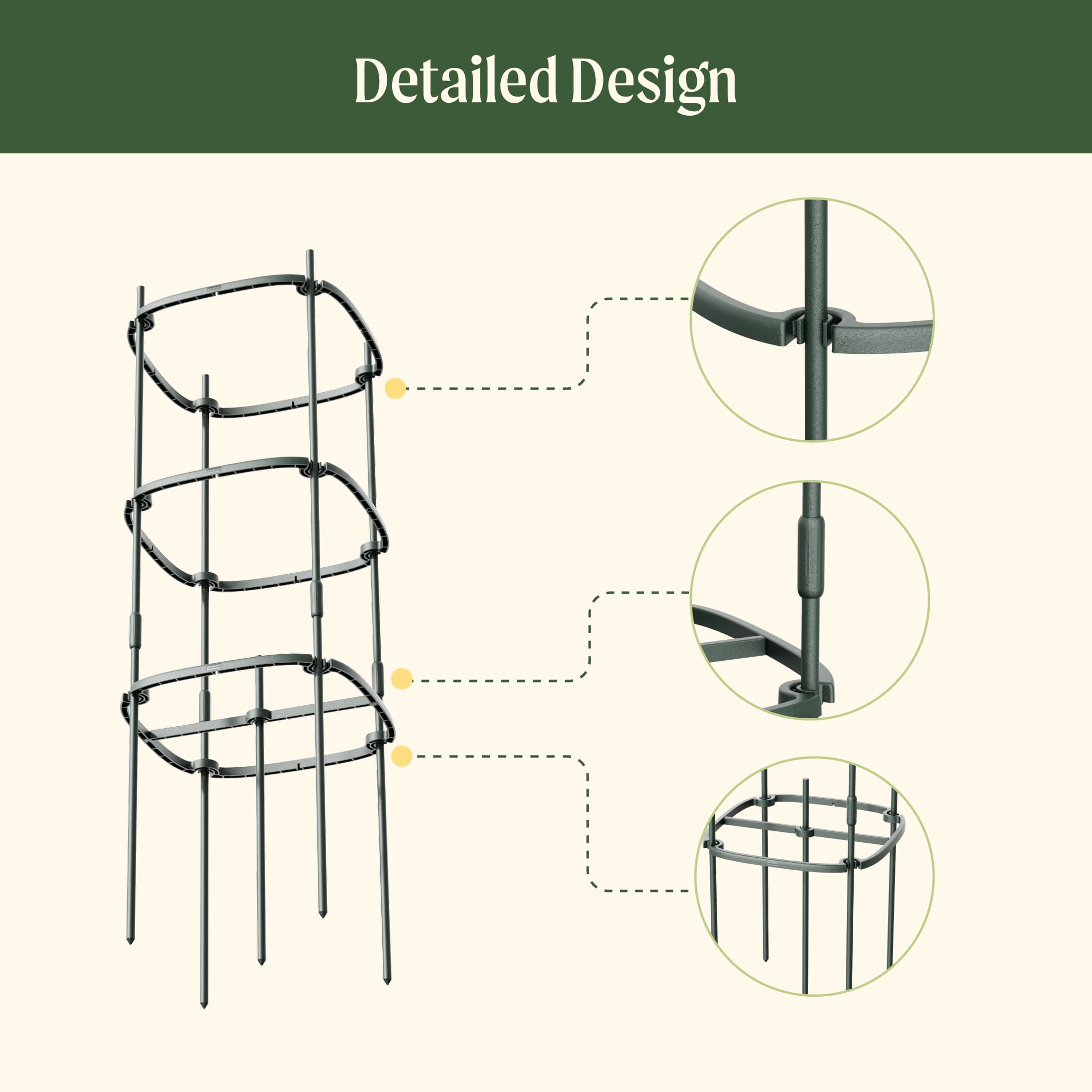 MaxGrow Tomato Tower 3 Tier - 3 Pack