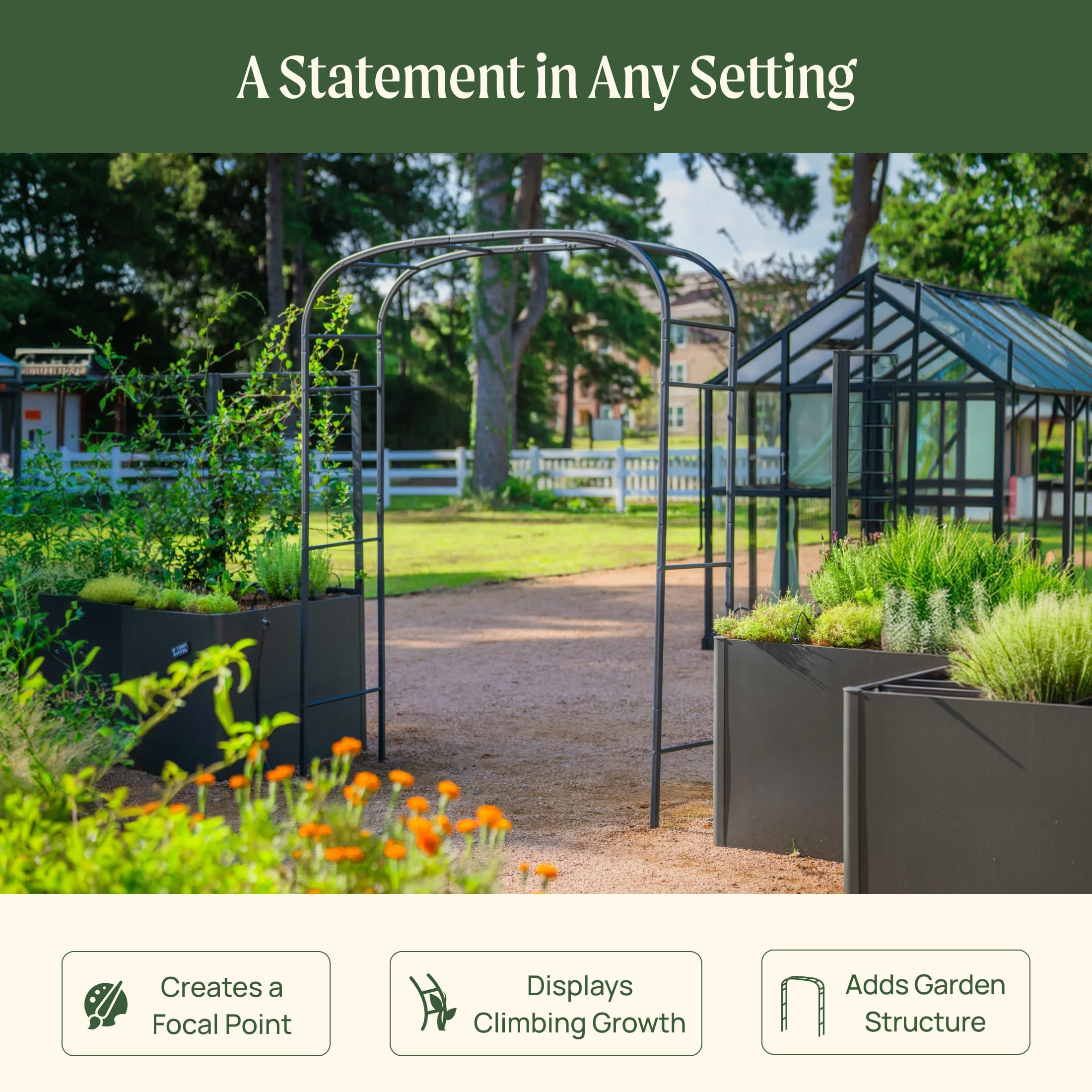 Monet Garden Arch - Standard Frame