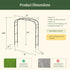 Monet Garden Arch - Standard Frame