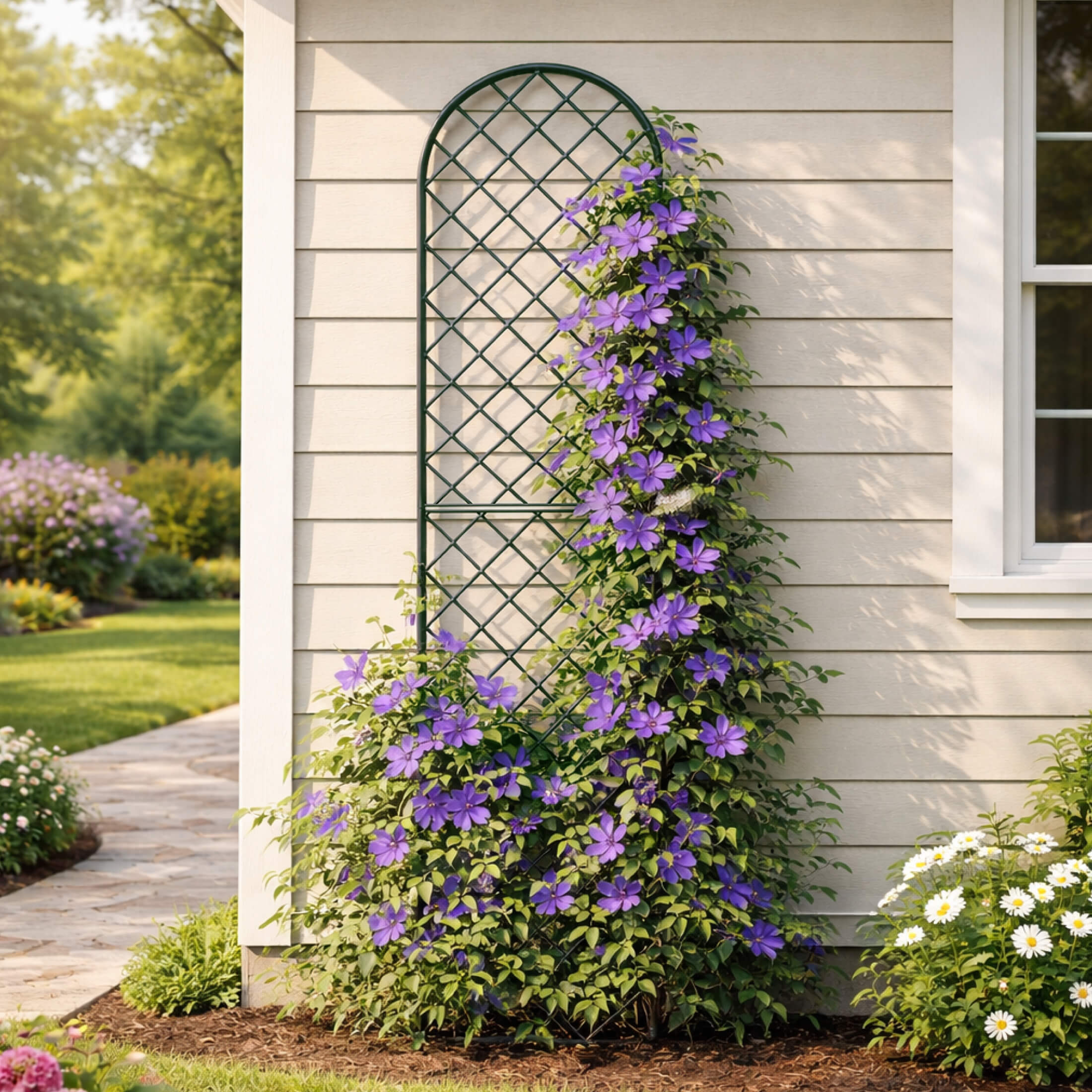 Mounted Wall Trellis