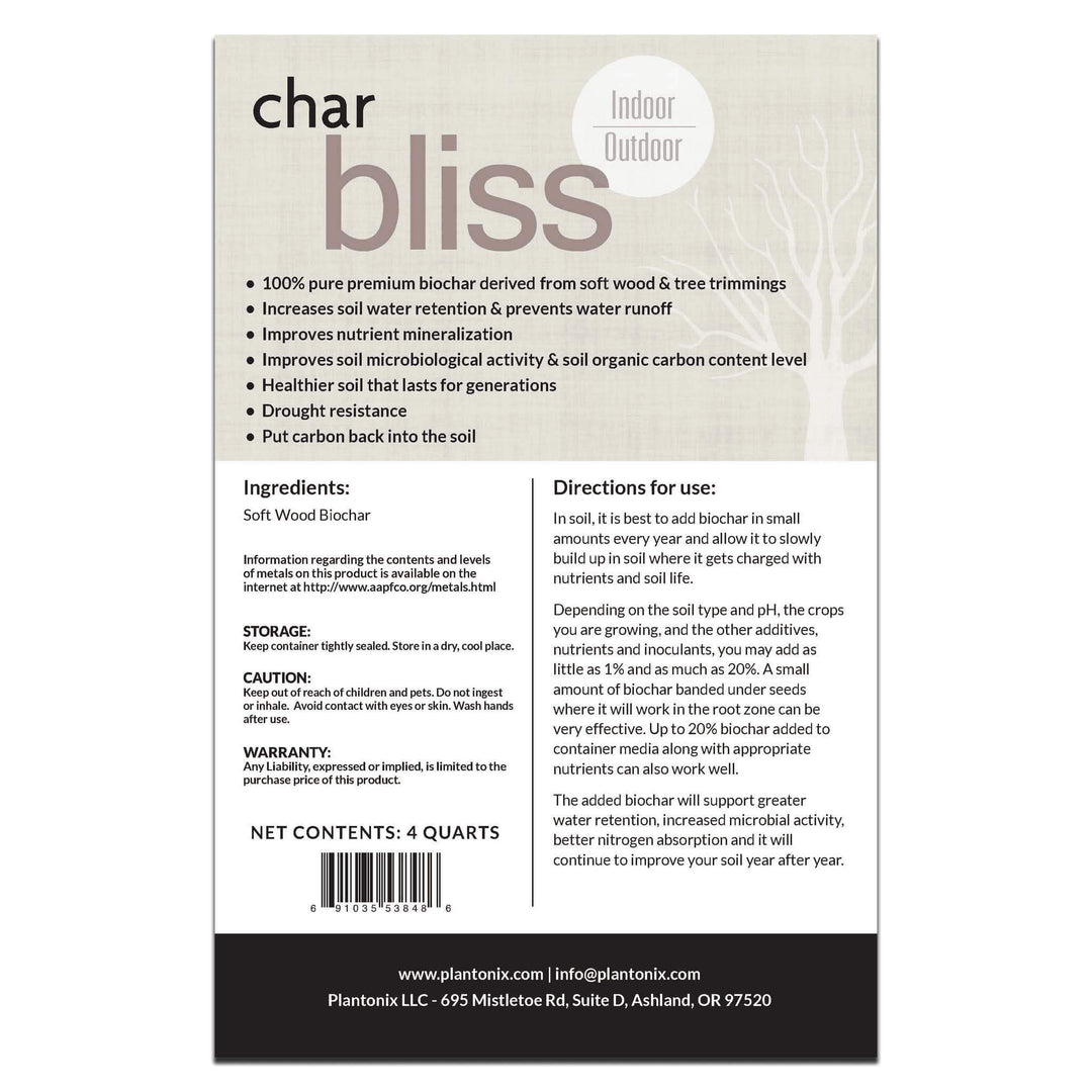 Char Bliss - Premium Locally Sourced Biochar