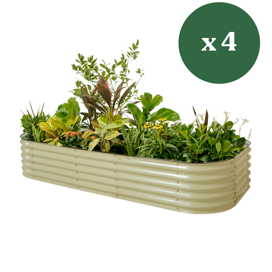 4 Pack of 17" Tall Extra Large Garden Bed Kit (Save $365)