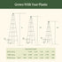 Pyramid Obelisk Garden Trellis - 6.5 ft