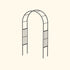 Heritage Round Garden Arch - 4.75ft