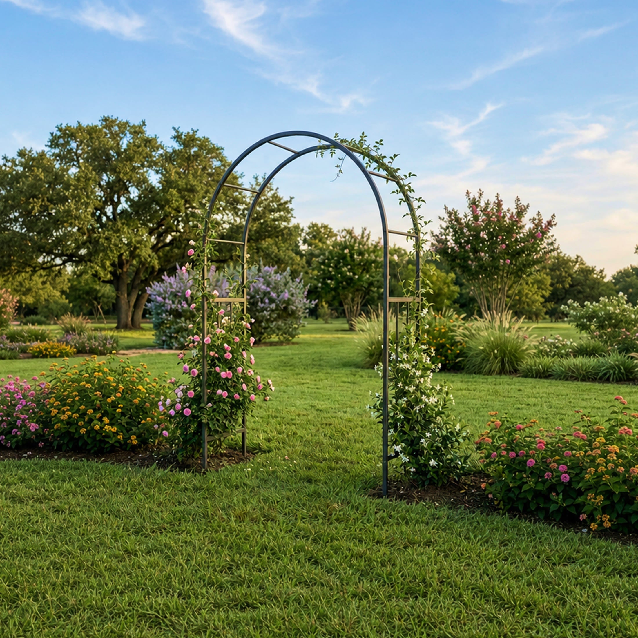 Heritage Round Garden Arch - 4.75ft