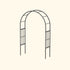 Heritage Round Garden Arch - 5.75ft
