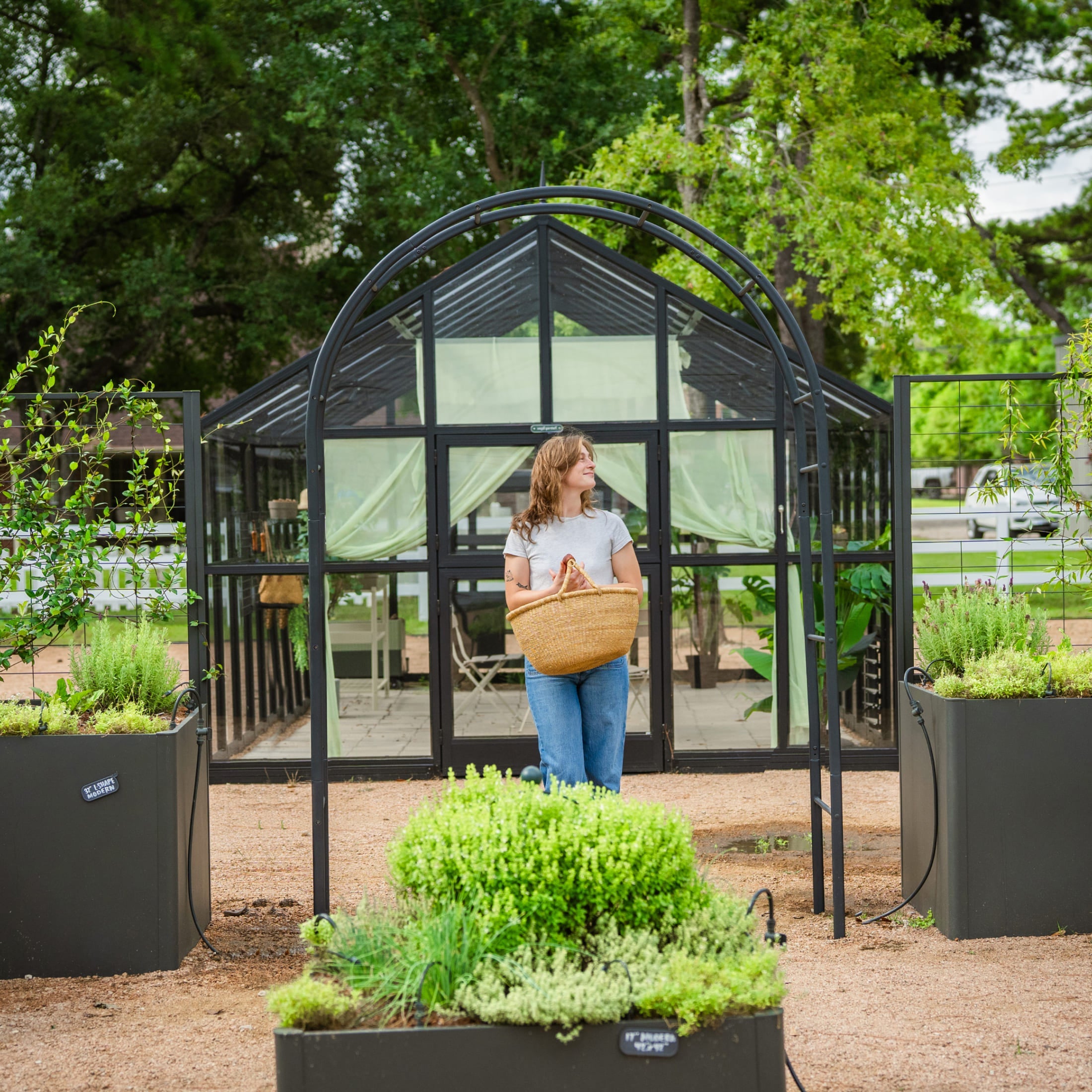 Round Garden Arch - Standard Frame