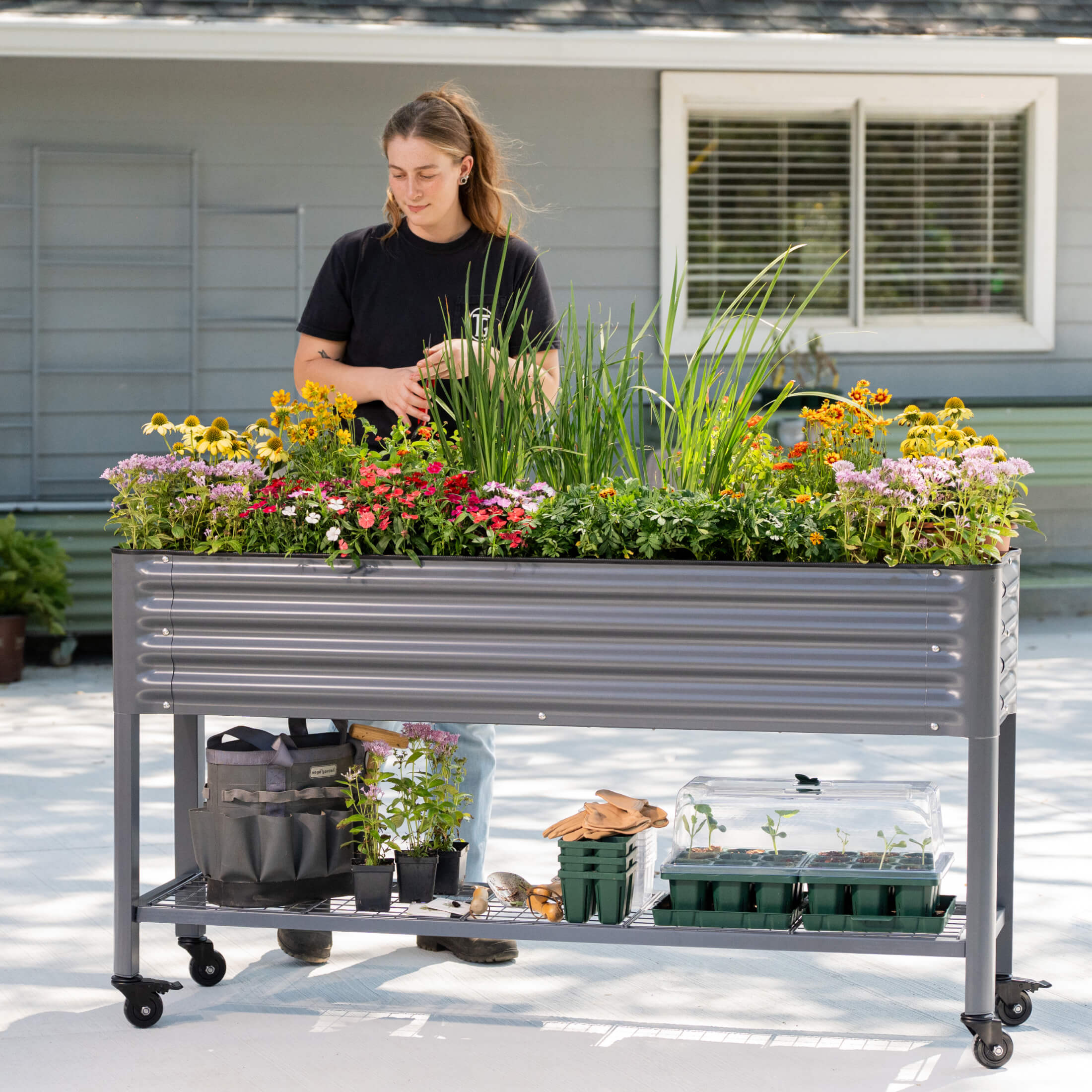 Elevated Garden Bed - Slim Series 1.5' x 3.5'