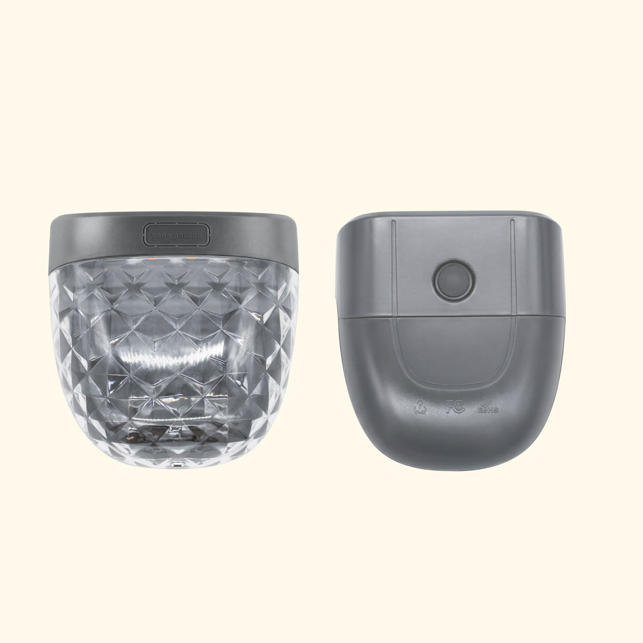 Diamond Garden Solar Light - Flat Mount