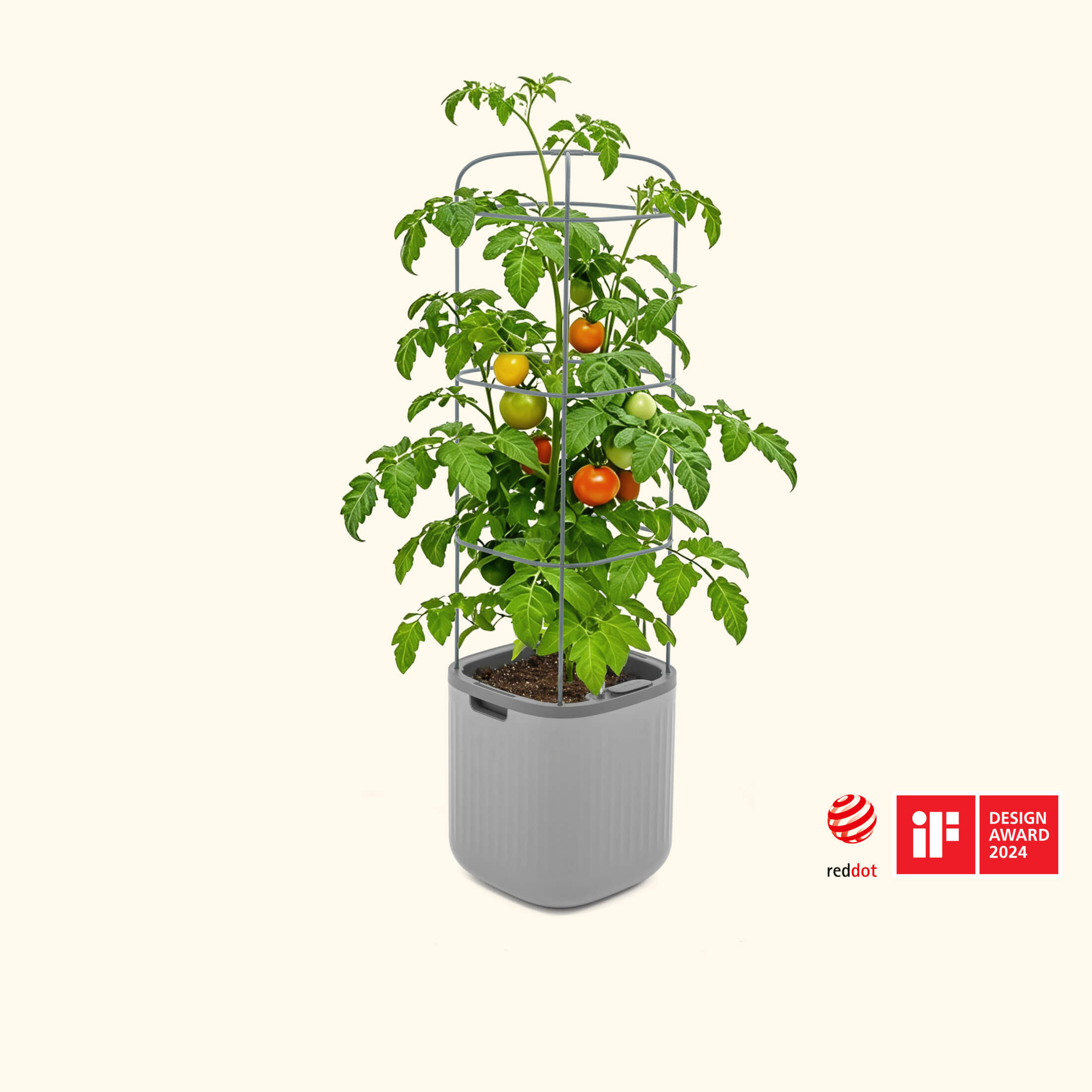 EZ Self-Watering Tomato Planter with Trellis Gen 2