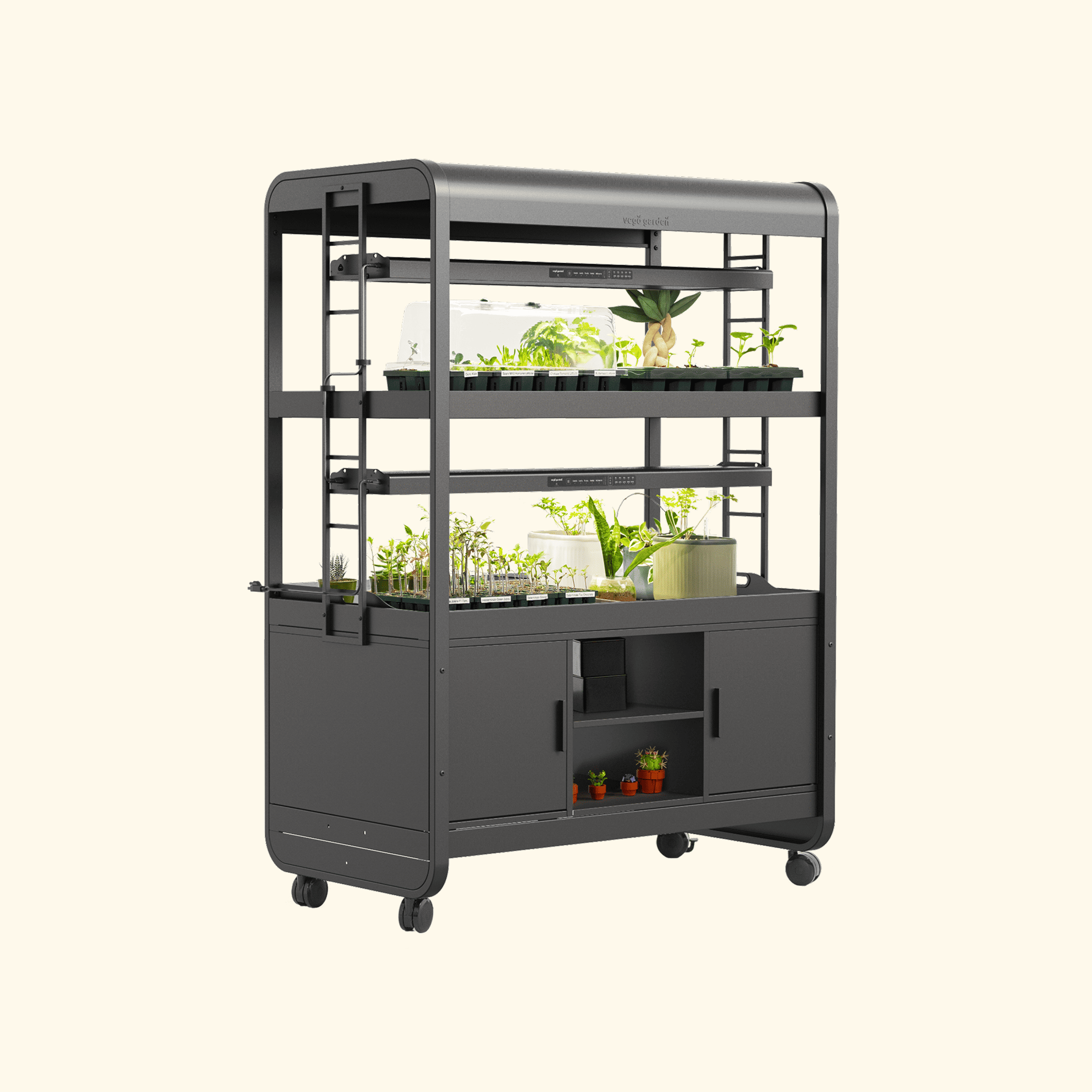 Ultimate Grow Light Garden with Storage