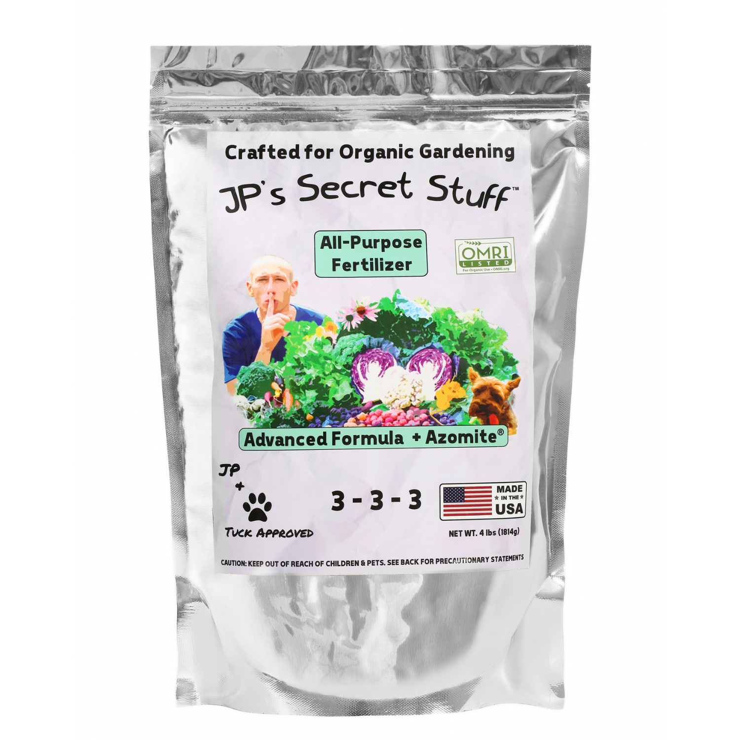 JP's Secret Stuff All-Purpose Fertilizer 4 lbs (US only)