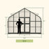 Vego Grand Pacific Greenhouse - 12.5ft Wide