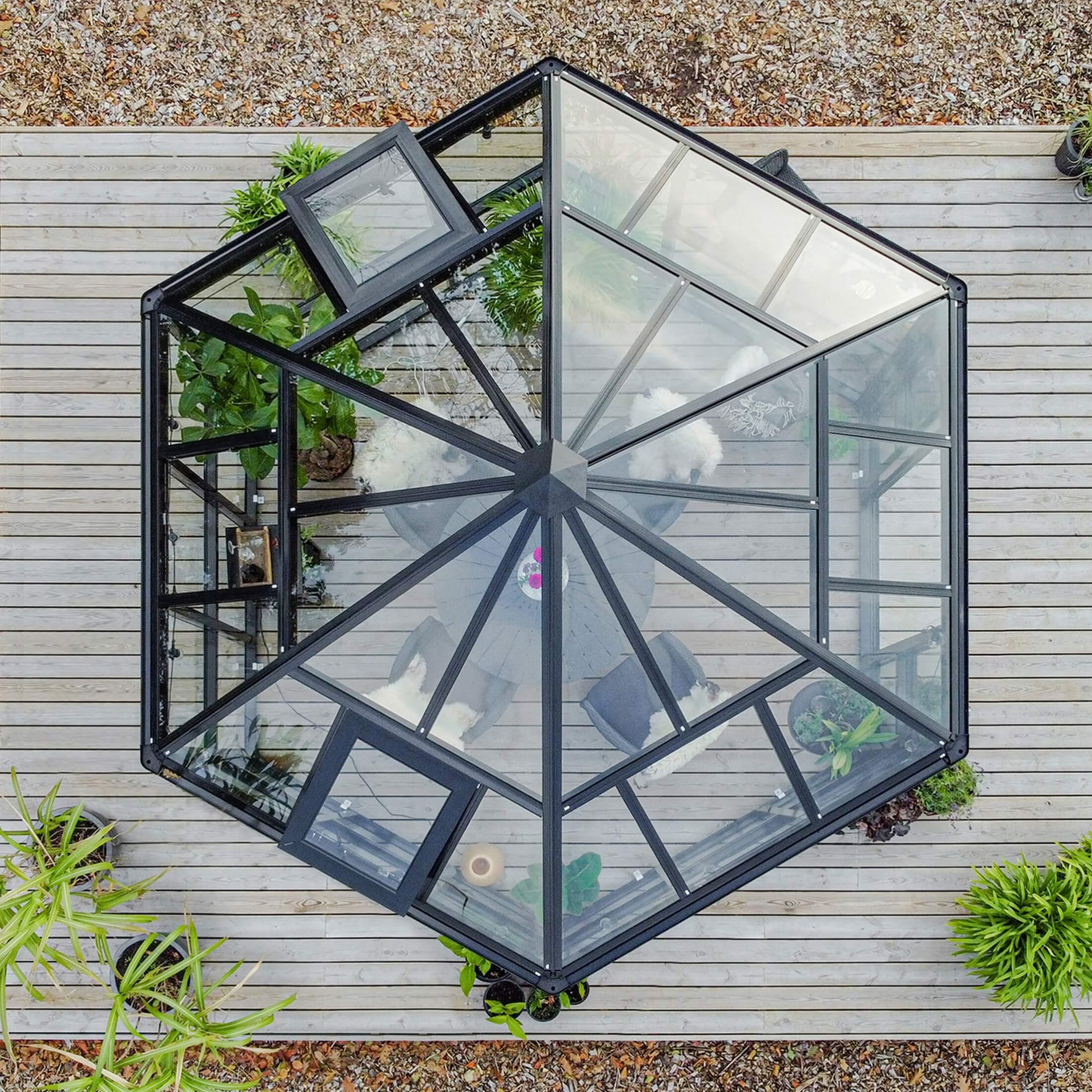 Vego Diamond Pavilion Greenhouse