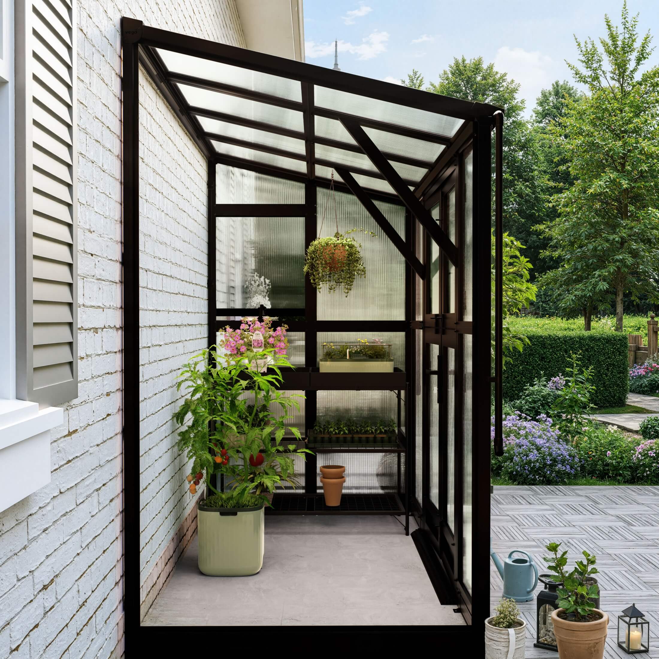Lean-To Greenhouse - 4.5' x 8.5'